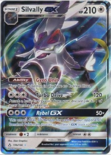 Ultra Prism Sun & Moon Silvally GX - 116/156 - Ultra Raro - NM/M