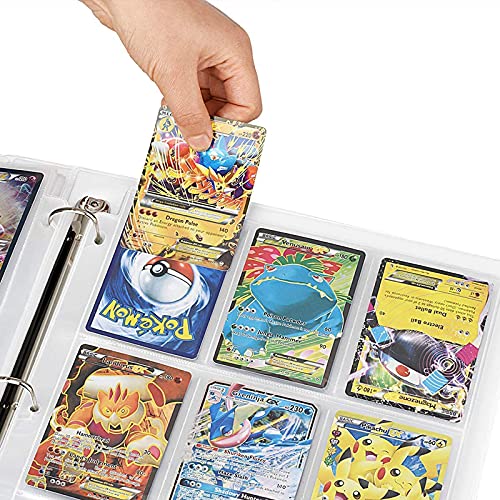 900 Bolsillos Fundas Cartas, Album Pokemon, Juegos de Cartas Álbum, Fundas para Cartas Coleccionables, para Carta de Juego, Magia, The Gathering , Juegos de Mesa