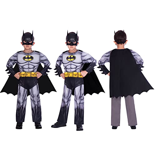 amscan - 9906061 - 1 disfraz de Batman para niños de 10 a 12 años