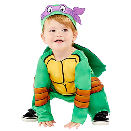 amscan 9909133 TMNT - Disfraz de bebé (18 a 24 meses), unisex, para niños, multicolor