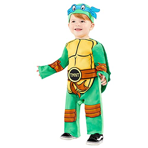 amscan 9909133 TMNT - Disfraz de bebé (18 a 24 meses), unisex, para niños, multicolor