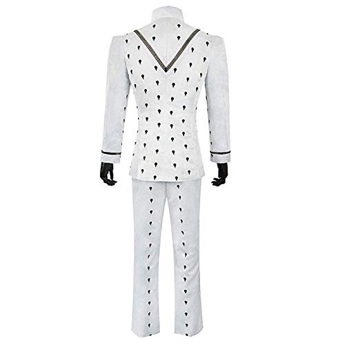 Anime JoJo's Bizarre Adventure Cosplay Disfraz, Uniforme Unisex utilizado para Halloween, Navidad, carnaval, fiesta temática Cosplay Bruno Bucciarati Conjunto completo