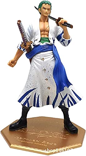 ANMINA Figura Figuras DE One Pieza Figuras DE ANIMIENTO Roronoa Zoro ROLO DE FIGURACIÓN Modelo DE ANIMIENTO DE LOS REPRODUCTOS DE LOS Regalos DE Anime LOS JUGUETOS Modelos DE LOS Kits Modelos