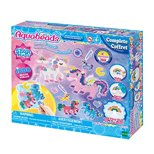 Aquabeads- 0 Set de Unicornios, Multicolor, 0 (EPOCH 31944)