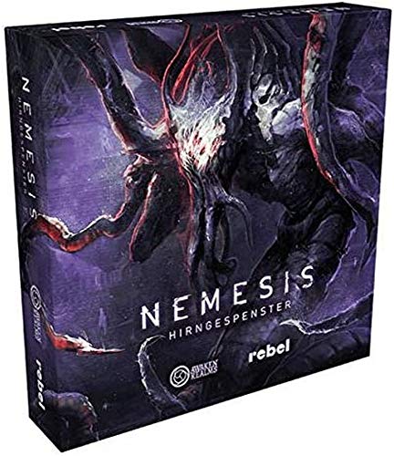 Asmodee Nemesis – Juego de Mesa de Fantasmas de Cerebro, expansión, Juego de Expertos, Dungeon Crawler, en alemán