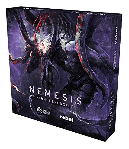 Asmodee Nemesis – Juego de Mesa de Fantasmas de Cerebro, expansión, Juego de Expertos, Dungeon Crawler, en alemán