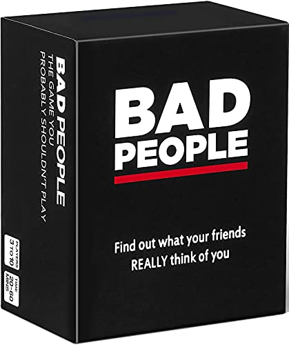 BAD PEOPLE Juego de Fiesta Que Probablemente no deberías Jugar