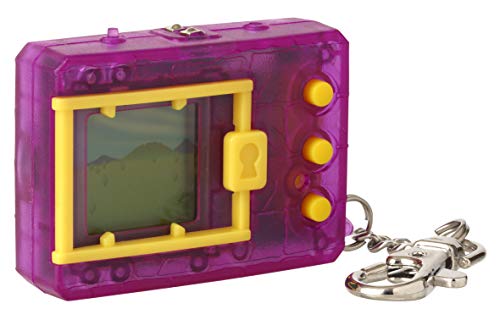 BANDAI- Digimon (Original) Morado translúcido - Mascota Monstruo Virtual de Tamagotchi, Color (41855)