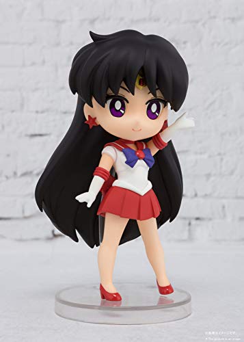 Bandai Mini Figuarts Sailor Moon Action Figure Sailor Mars Rai Hino Rea 9 cm, Multicolor