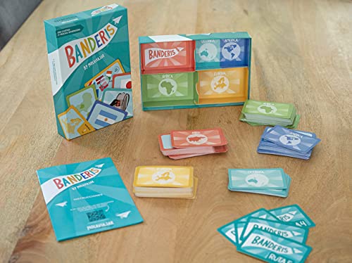 Banderis, Juego de Cartas de Molaviajar