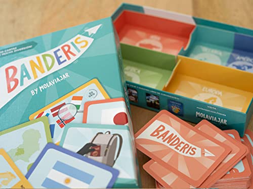 Banderis, Juego de Cartas de Molaviajar