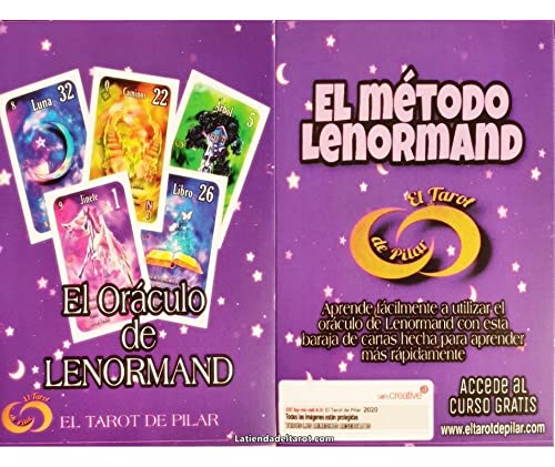 BARAJA CARTAS ORÁCULO DE LENORMAND