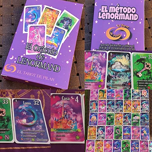 BARAJA CARTAS ORÁCULO DE LENORMAND