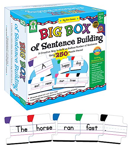 Big Box of Sentence Building (versión en inglés)