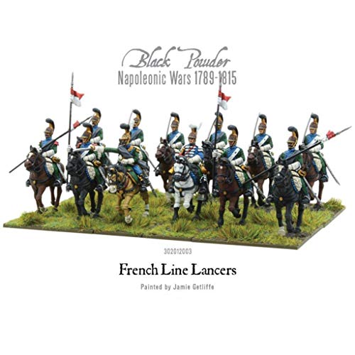 Black Powder - Napoleonic French Line Lancers (13) (28mm Scale)