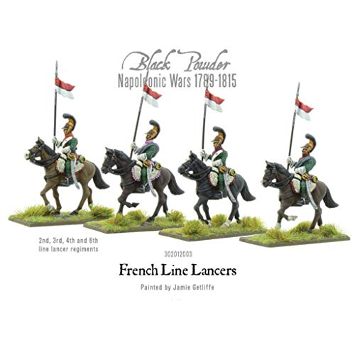 Black Powder - Napoleonic French Line Lancers (13) (28mm Scale)