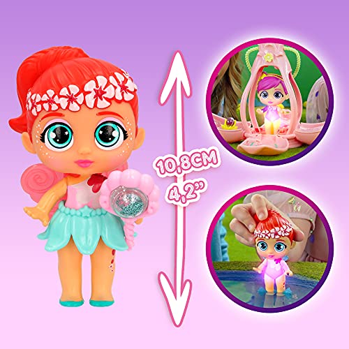 BLOOPIES Fairies | Muñeca Hada Sorpresa que se Ilumina con el Agua y su Flor Mágica | Cápsula y Accesorios | Juguete para Niños y Niñas +3 Años