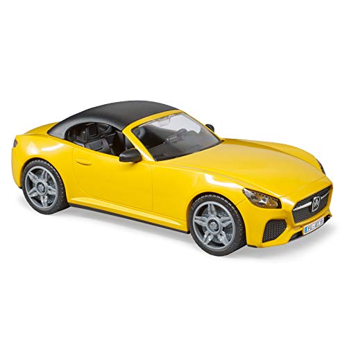 Bruder 3480 Roadster - Coche infantil, color amarillo , color/modelo surtido