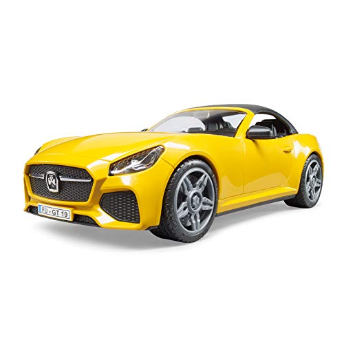 Bruder 3480 Roadster - Coche infantil, color amarillo , color/modelo surtido