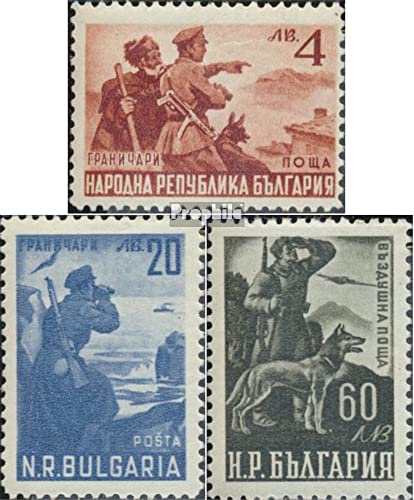 Bulgaria 709-711 (Completa.edición.) 1949 Búlgaro De la Patrulla Fronteriza (Sellos para los coleccionistas) Perros