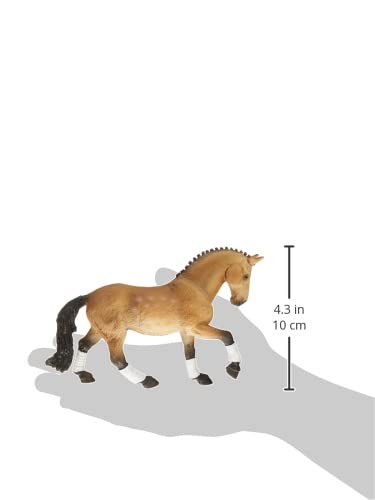 Bullyland 62658-Figura de Juego, castrado Trakehner, Aprox. 15,9 cm de Altura, Figura Pintada a Mano, sin PVC, para Que los niños jueguen con imaginación, Color multicoloure (62658)