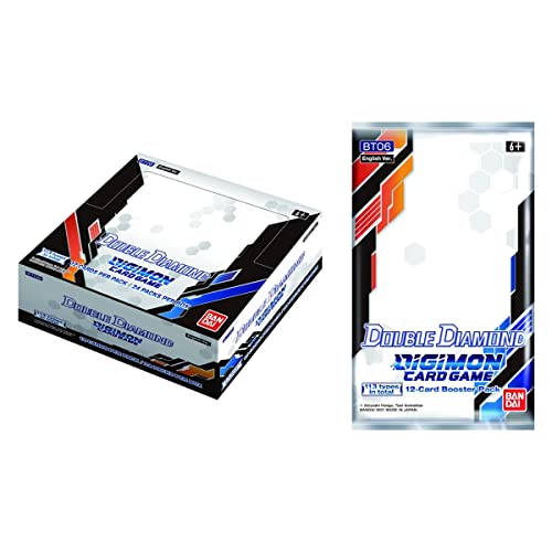 Caja Digimon Card Game BT06 Double Diamond English Bandai Disp desde 08/10/2021