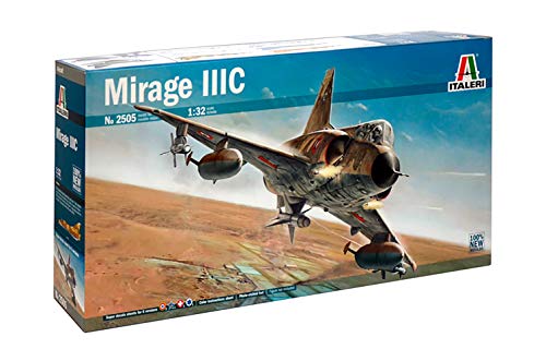 Carson Italeri 2505 - Plano Modelo Mirage IIIC Escala 01:32