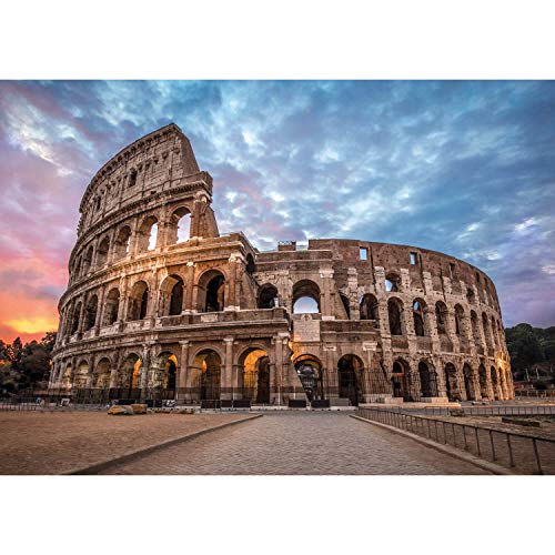 Clementoni - Puzzle 3000 piezas paisaje El Coliseo Roma, puzzle adulto Roma (33548)