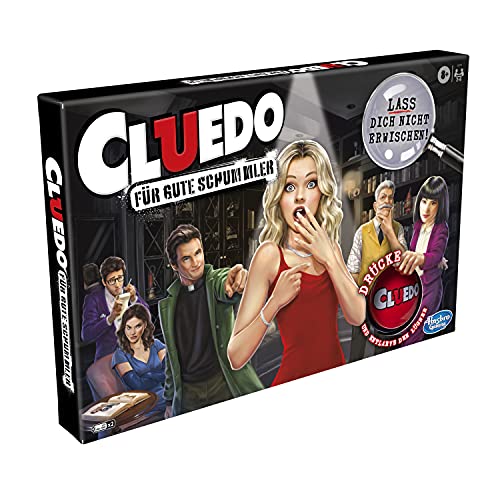 Cluedo - Juego de Mesa para niños a Partir de 8 años, con botón Mogel para Descubrir a los compañeros deshonestos, Idioma ‎Alemán