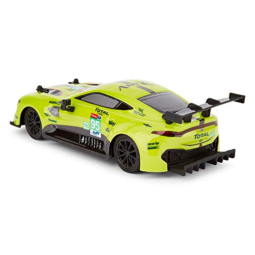 CMJ RC Cars Coche de Control Remoto con Licencia Oficial Aston Martin Vantage de 1:24 Escala