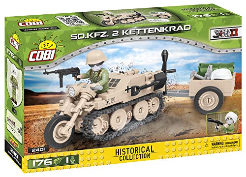 COBI 2401 SD.KFZ.2 Bloques de construcción Kettenkrad, Beige