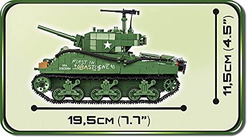 COBI 2550 Sherman M4A3E2 Jumbo, Historical Collection, World War II (WWII).