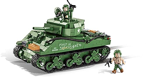 COBI 2550 Sherman M4A3E2 Jumbo, Historical Collection, World War II (WWII).