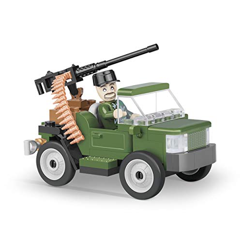 COBI COB02166 Pequeño Ejército - Vehículo Patrulla Fronteriza (67 Piezas) Kit de Modelo Construido en ladrillo, Varios