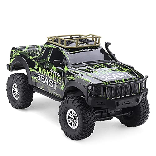 Coche Crawler Jungle Beast SUV Escala Grande 1/10 2.4G tracción 4x4 RTR con BATERÍA Extra Completo