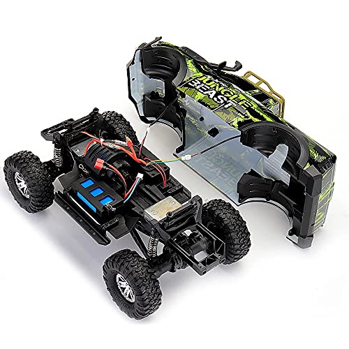 Coche Crawler Jungle Beast SUV Escala Grande 1/10 2.4G tracción 4x4 RTR con BATERÍA Extra Completo