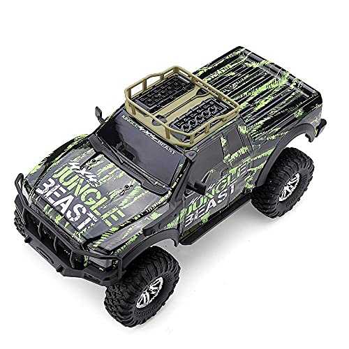 Coche Crawler Jungle Beast SUV Escala Grande 1/10 2.4G tracción 4x4 RTR con BATERÍA Extra Completo