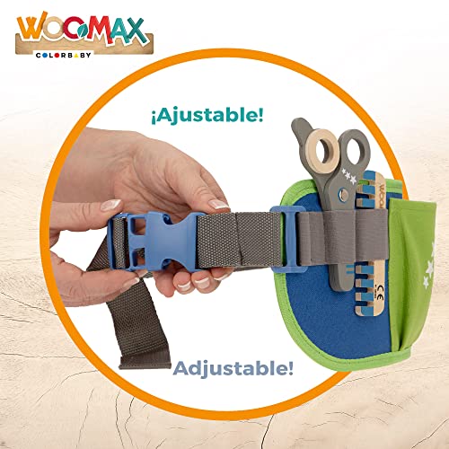 ColorBaby WOOMAX 49303 - Woomax-Set peluquería Madera +3a