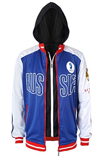 CoolChange Chaqueta de Yuri Plisetsky de Yuri!! on Ice, tamaño : L