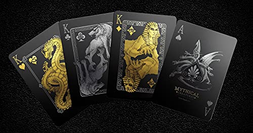 Criaturas míticas – Black Silver & Gold Edition Jugar a las cartas por Gent Supply