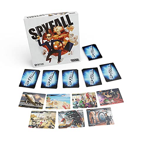 Cryptozoic Spyfall Juego de Cartas *Edición Inglés*