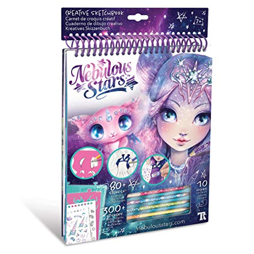 Cuaderno de bocetos creativo de Nebulous Stars