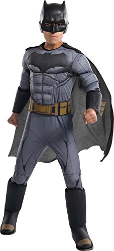 DC Comics - Disfraz de Batman Premium para niño, infantil 3-4 años (Rubie's 640170-S)