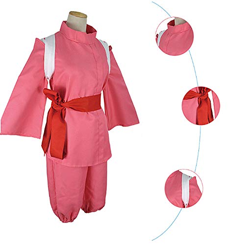 Disfraz de anime Spirited Away cosplay, juego de kimono utilizado para Halloween, Navidad, carnaval, fiesta temática, cosplay