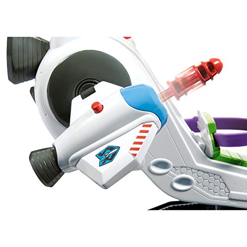 Disney Toy Story 4 Nave Exploradora Galáctica con Buzz Lightyear, nave espacial de juguete con figura de acción (GWY61)