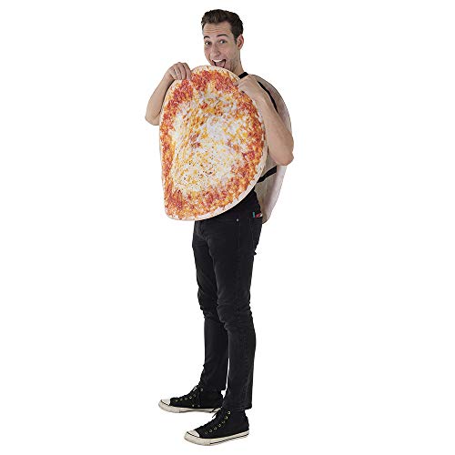 Dress Up America Pizza Pie Costume For Adults Disfraces , Multicolor ( Multi color ) , One Size para Hombre