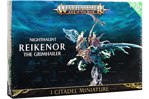 Easy-To-Build Nighthaunt Reikenor the Grimhailer Warhammer Age of Sigmar