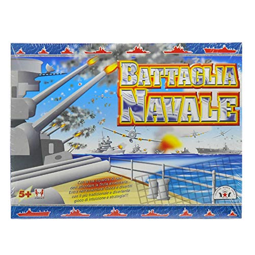 Edizione Marca Stella Battleship Estrategia - Juego de tablero (Estrategia, Niño/niña, 5 año(s), 400 mm, 320 mm, 55 mm)