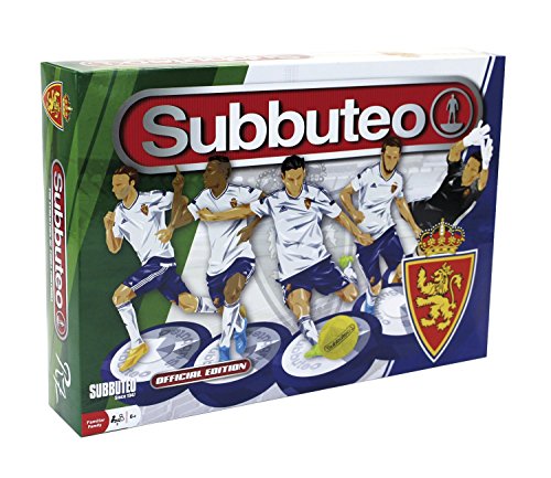 Eleven Force National Soccer Club Subbuteo Playset Real Zaragoza (81847), Multicolor, Ninguna