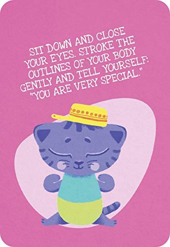 Empowerment Cards for Kids - 45 Action Packed and Fun Exercises | Themes: Self Esteem, Self-Compassion, Relaxation, Body Awareness, Feelings, Fun, Dreams